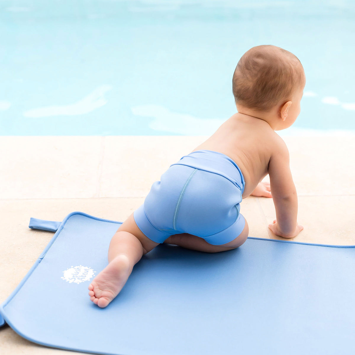 Changing Mat Cashmere Blue