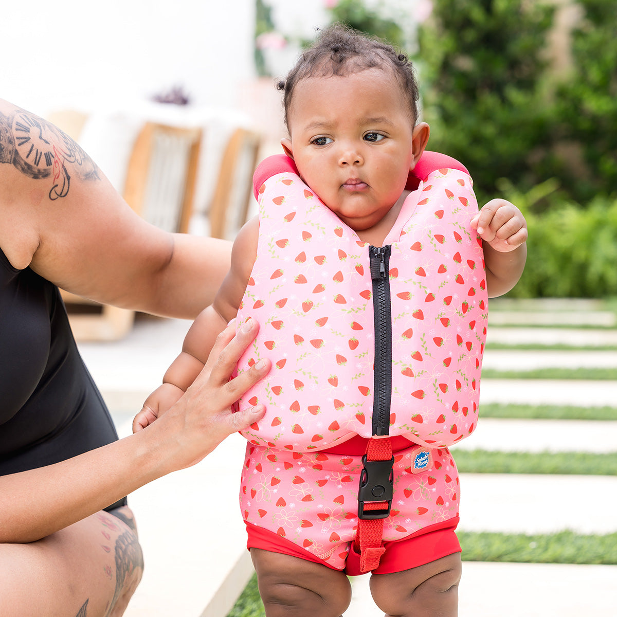 Early Years Swim Vest Strawberry Field