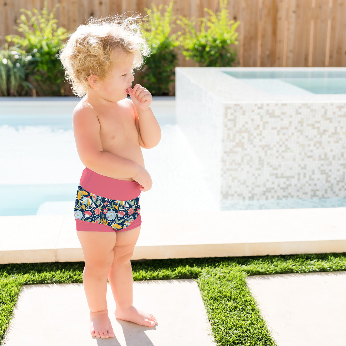 Happy Nappy Duo™ Garden Delight Pink