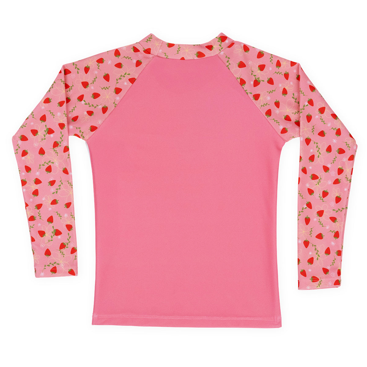 Long Sleeve Rash Vest Strawberry Field