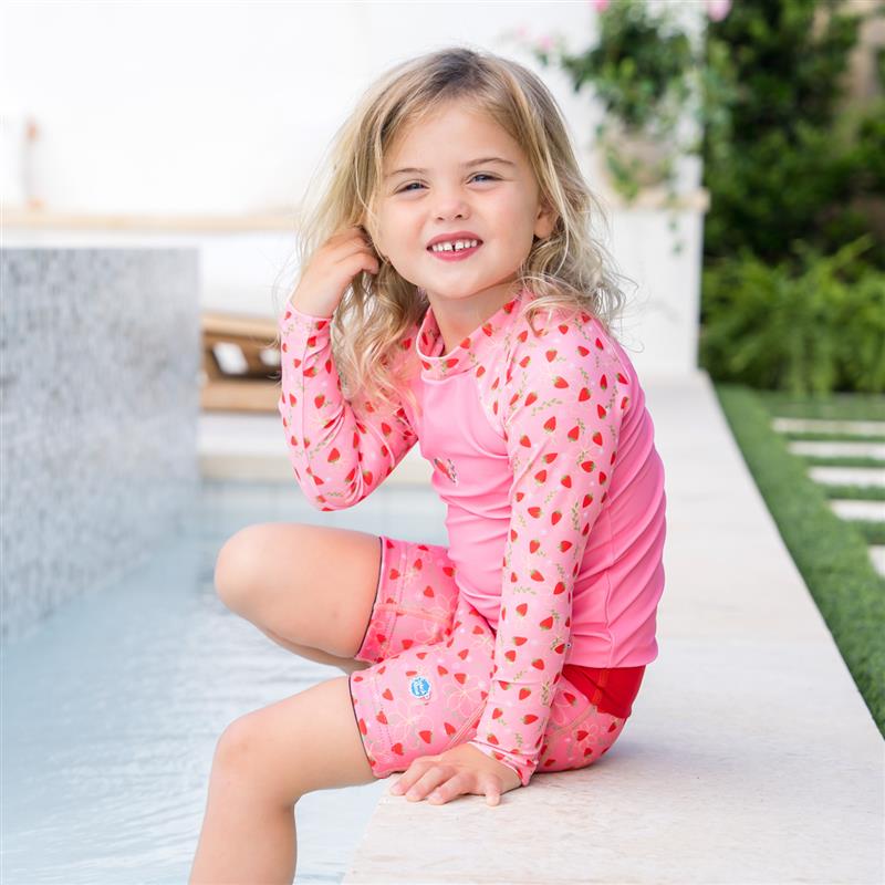 Girls 2-7 Marguerite Two Piece Rash Vest