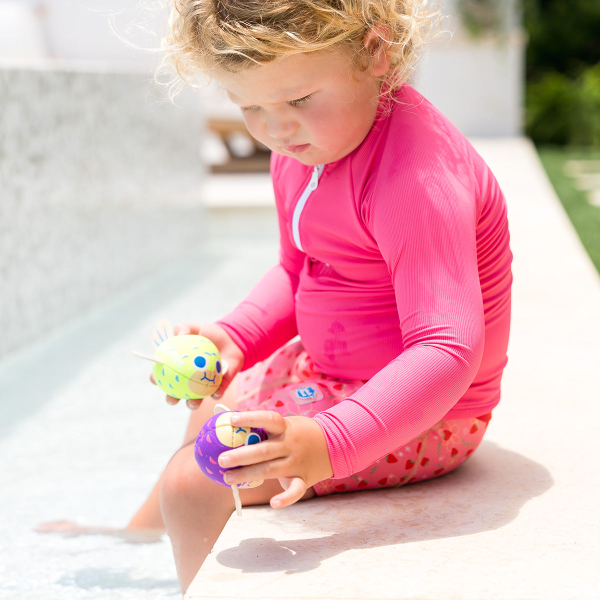 Mini Pufferfish Pool Balls - Pack of 3