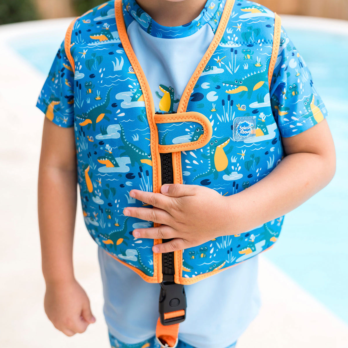 Go Splash Swim Vest Croc Creek