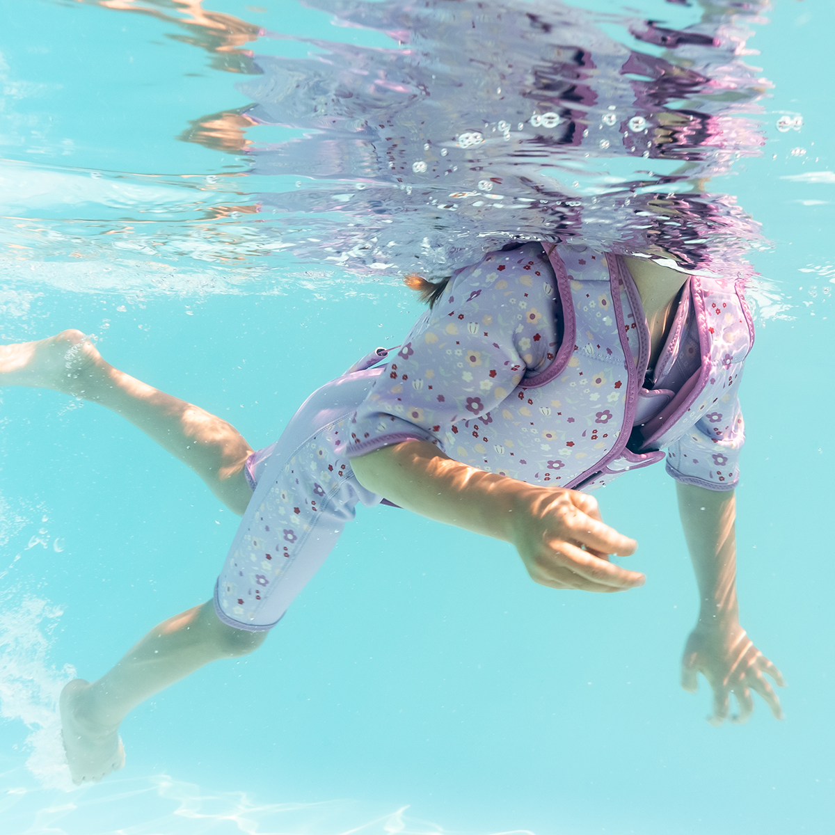 Go Splash Swim Vest Lilac Spring