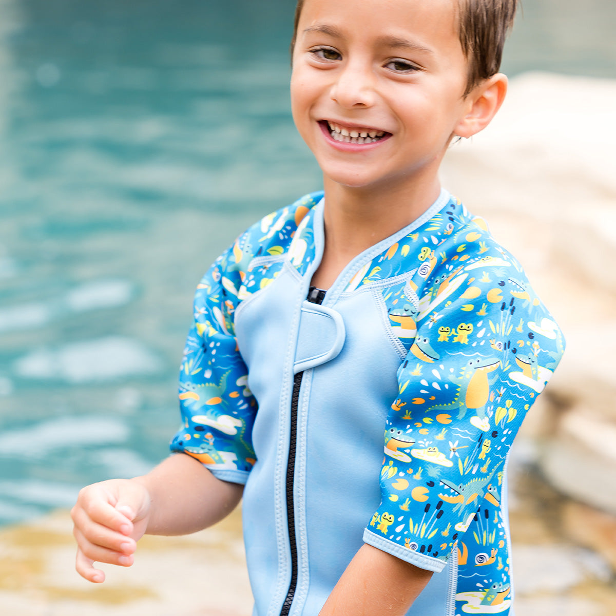 Shorty Wetsuit Crocodile Swamp