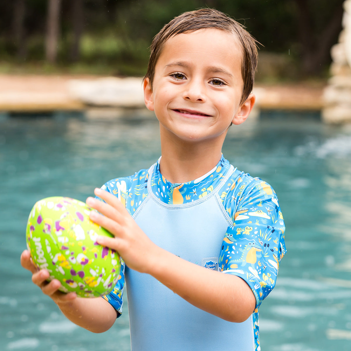 UV Sun & Sea Suit Crocodile Swamp