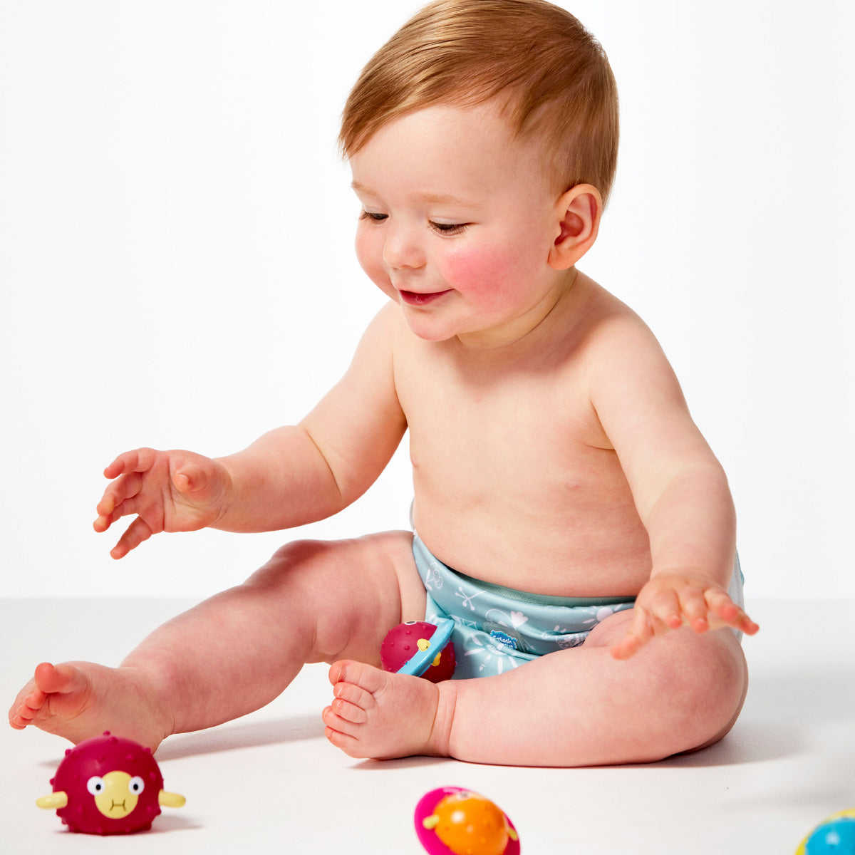 Size Adjustable Under Nappy Sunny Bear