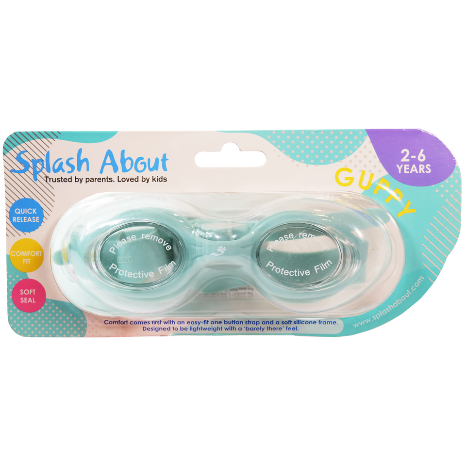 Infant Guppy Goggles Pistachio  2-6 Years