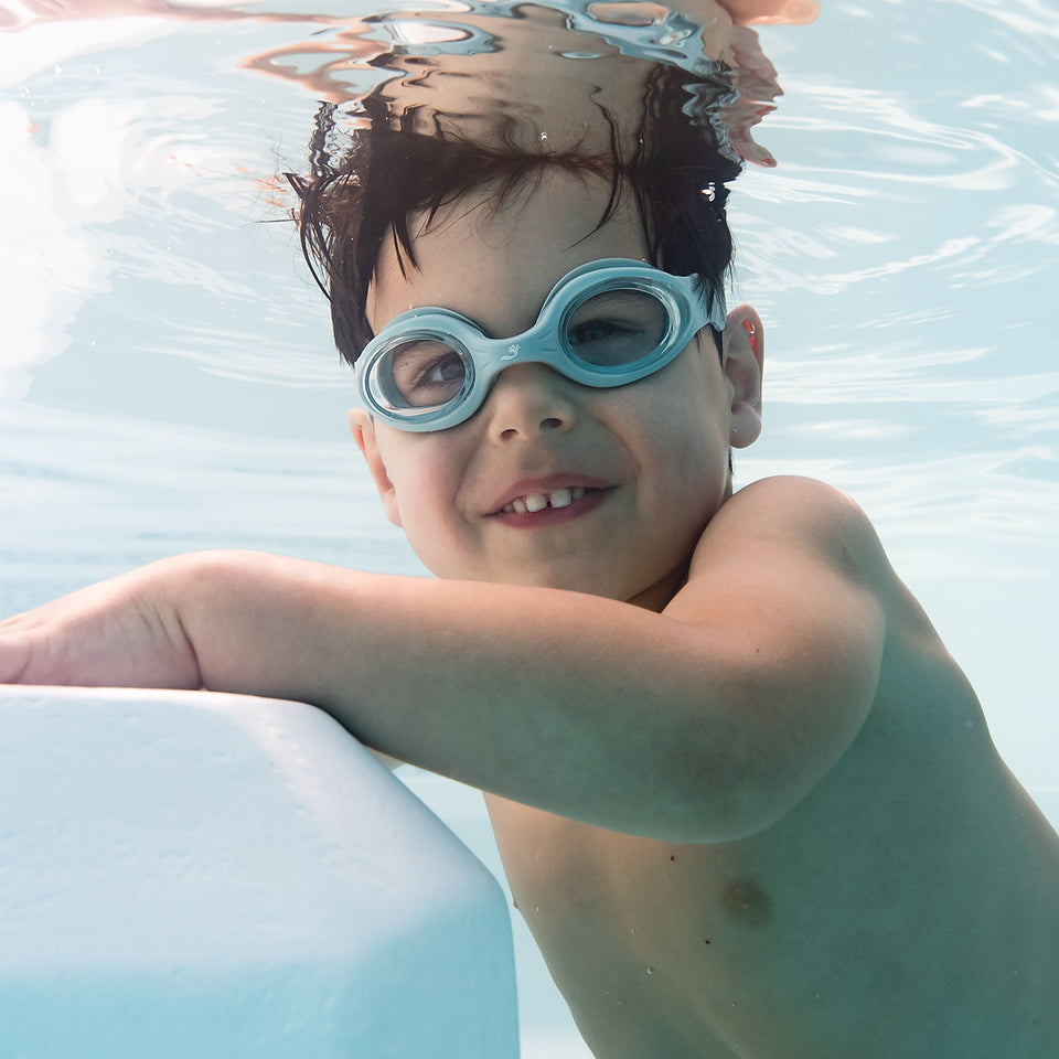 infant swim goggles Infant Guppy Goggles Pistachio | Kids Goggles 2-6 Years