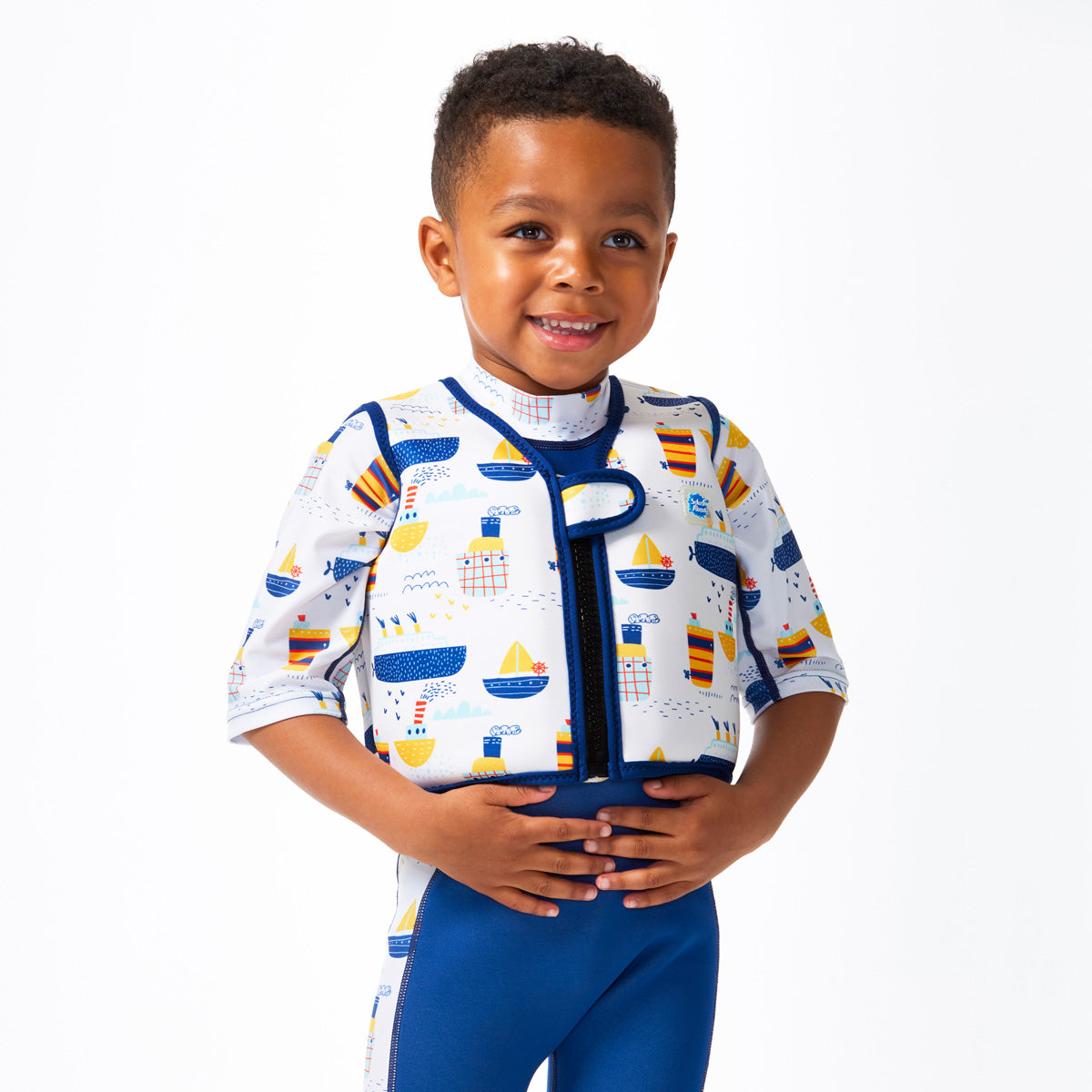 Go Splash Swim Vest Tug Boats