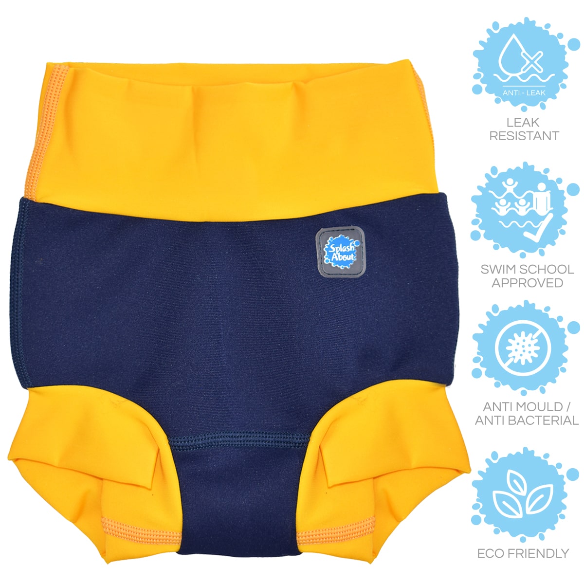 Happy Nappy Duo™ Navy Yellow