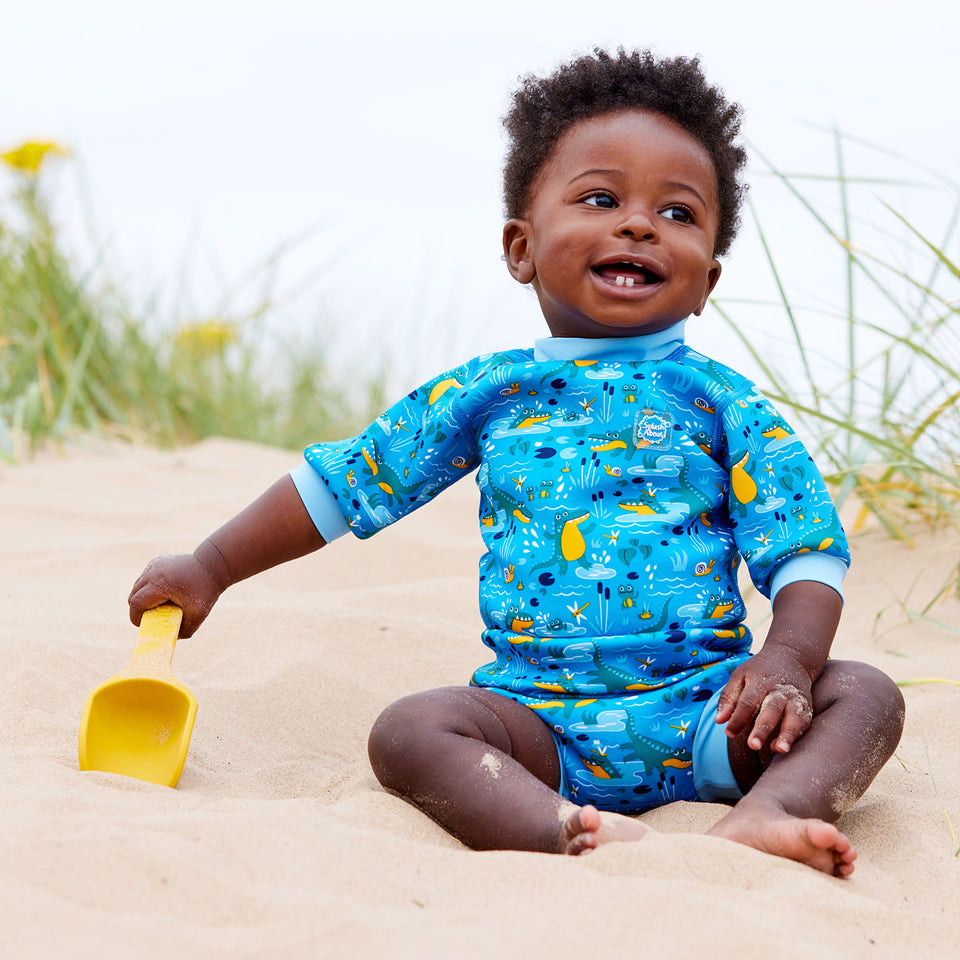 Happy Nappy™ Wetsuit Crocodile Swamp