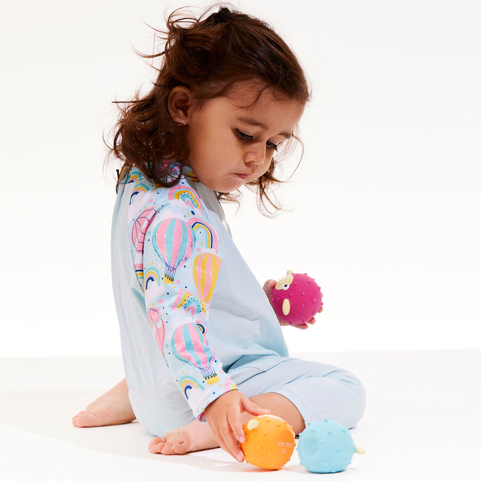 Pack of 3 Pufferfish Pool & Bath Toys