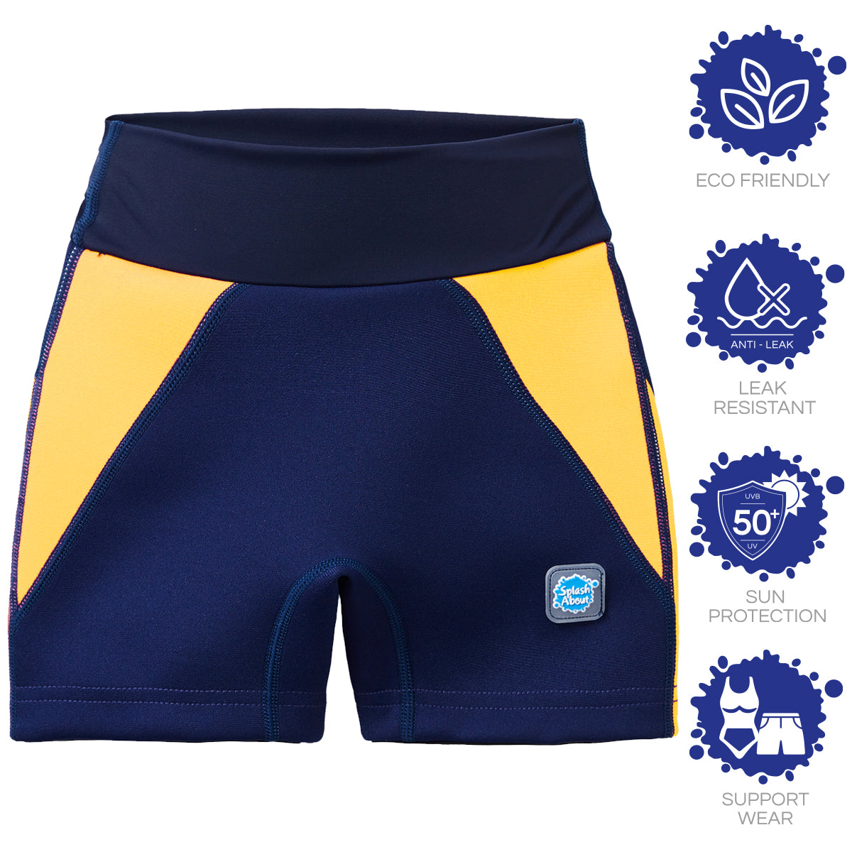 Splash About Child Jammers Navy/Yellow