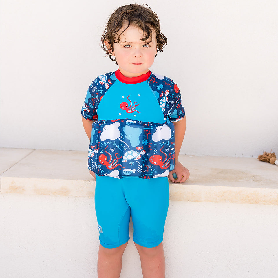 Sleeved Floatsuit Sea Life