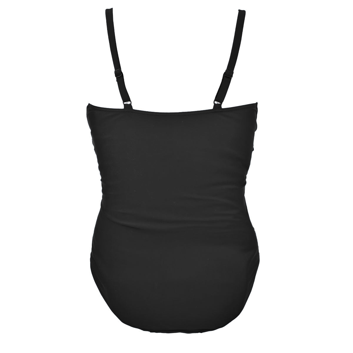 Ladies Swimming Costume Tummy Control Black