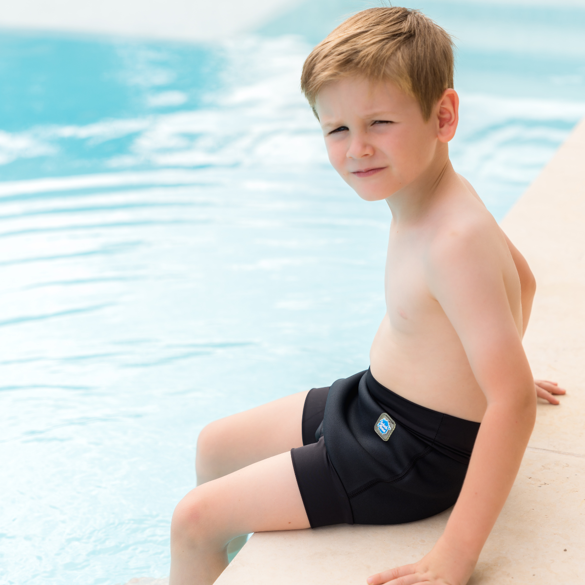 Splash Shorts Child (New Improved Fit) Black