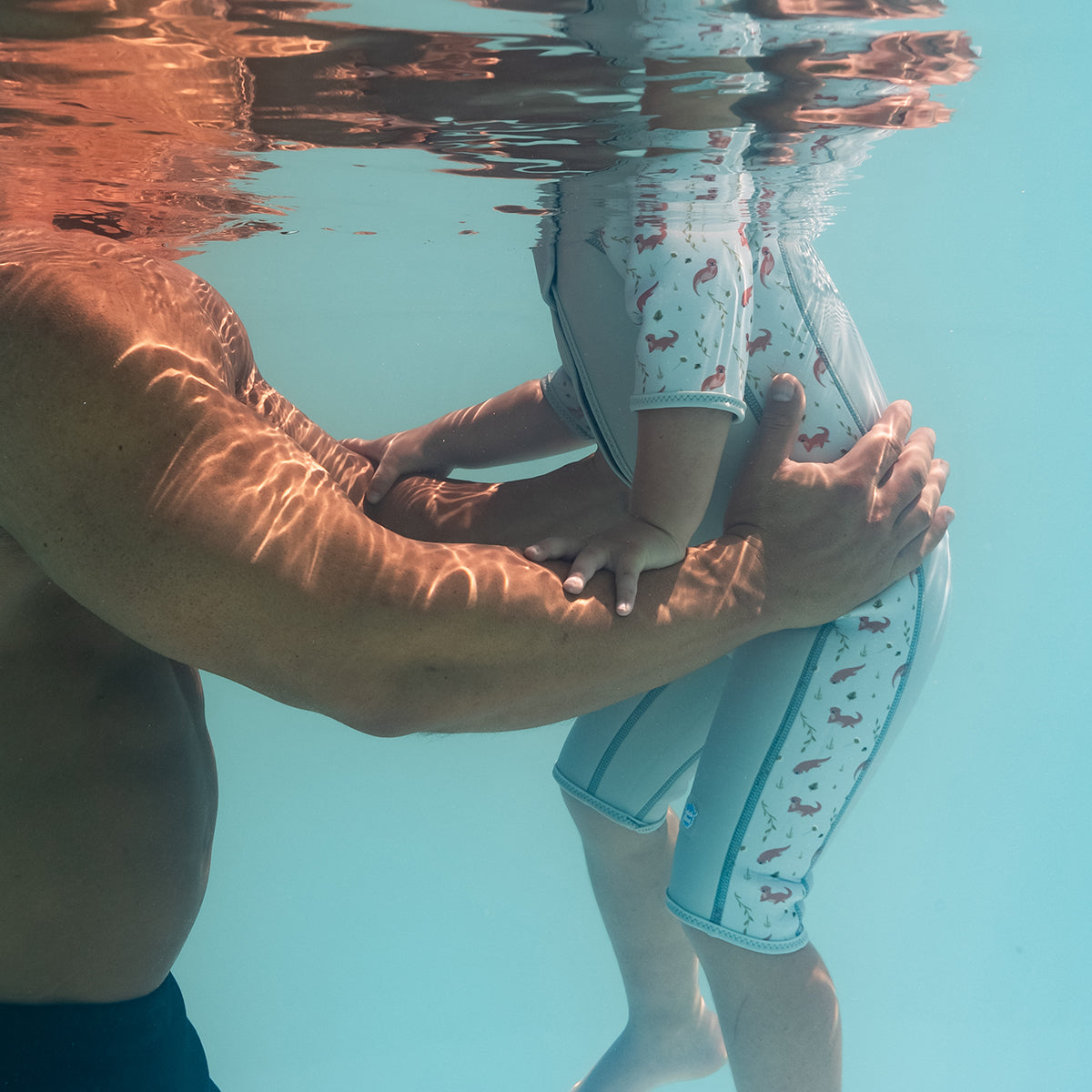 Shorty Wetsuit Playful Otters