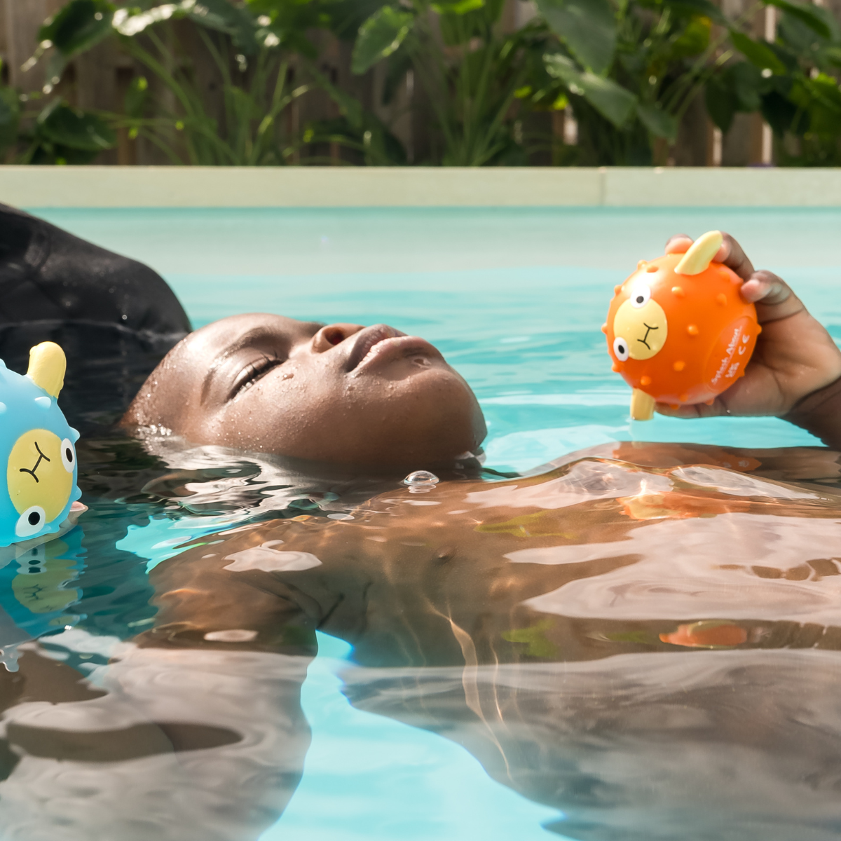 Pack of 3 Pufferfish Pool & Bath Toys