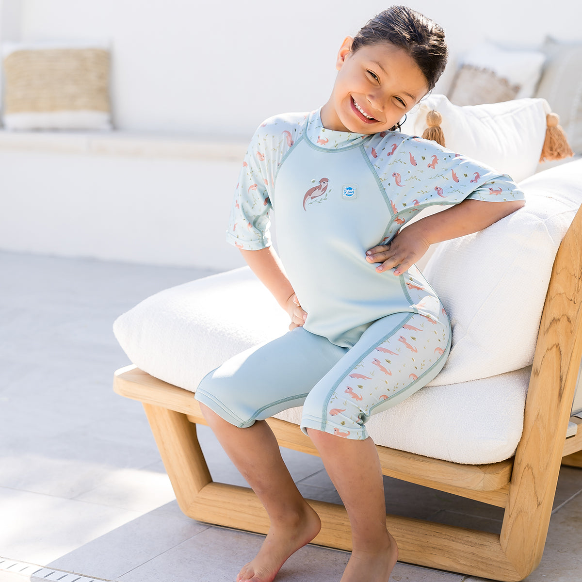 UV Sun & Sea Suit Playful Otters