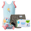 Happy Nappy™ Costume, Silver Lining Nappy Wrap & Liners Bundle