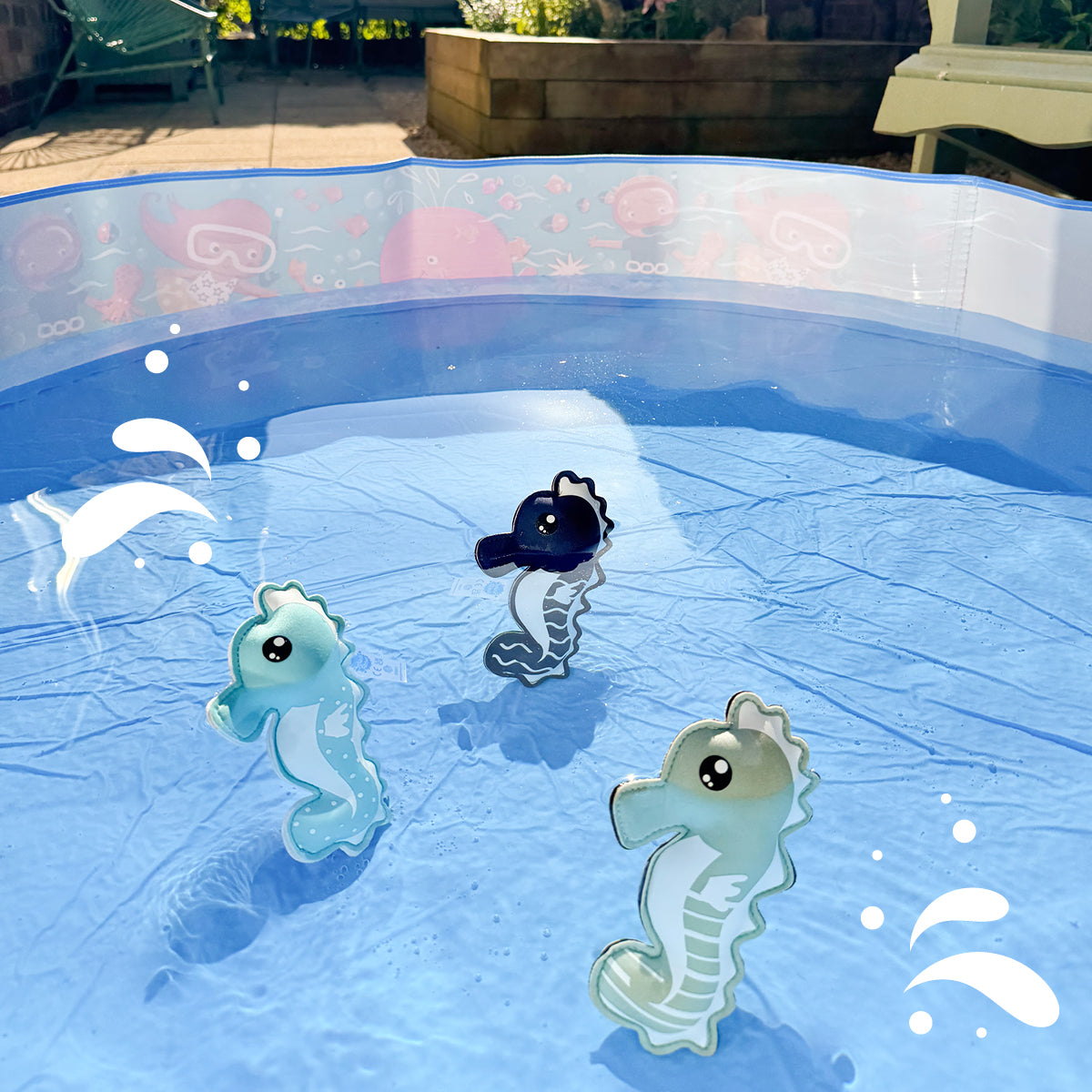 Splashabout's delightful sea creature pool toys bring joy to bath time with their vibrant colors and playful designs