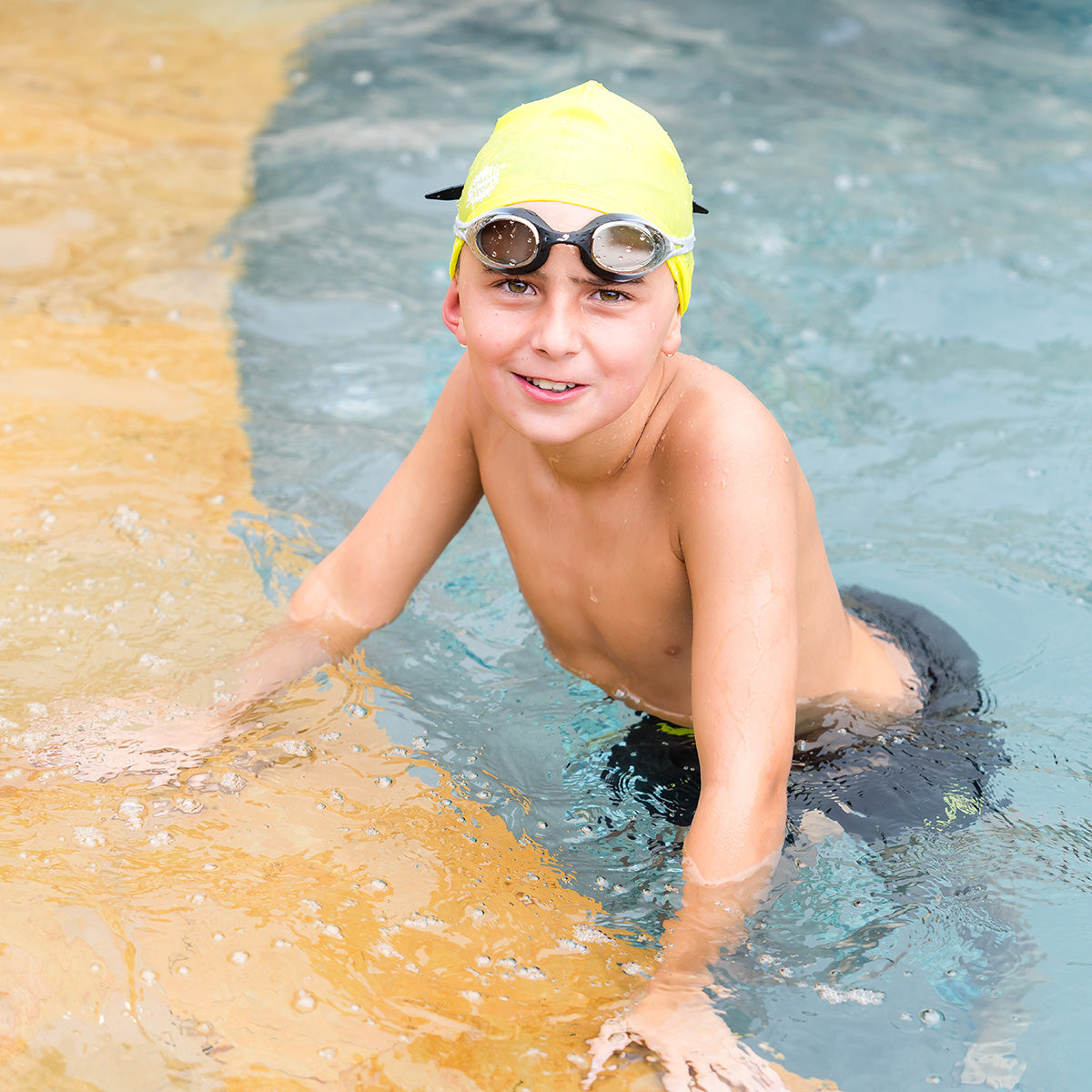 Junior Goggles Marlin Sport Black/Silver 6-14 Years