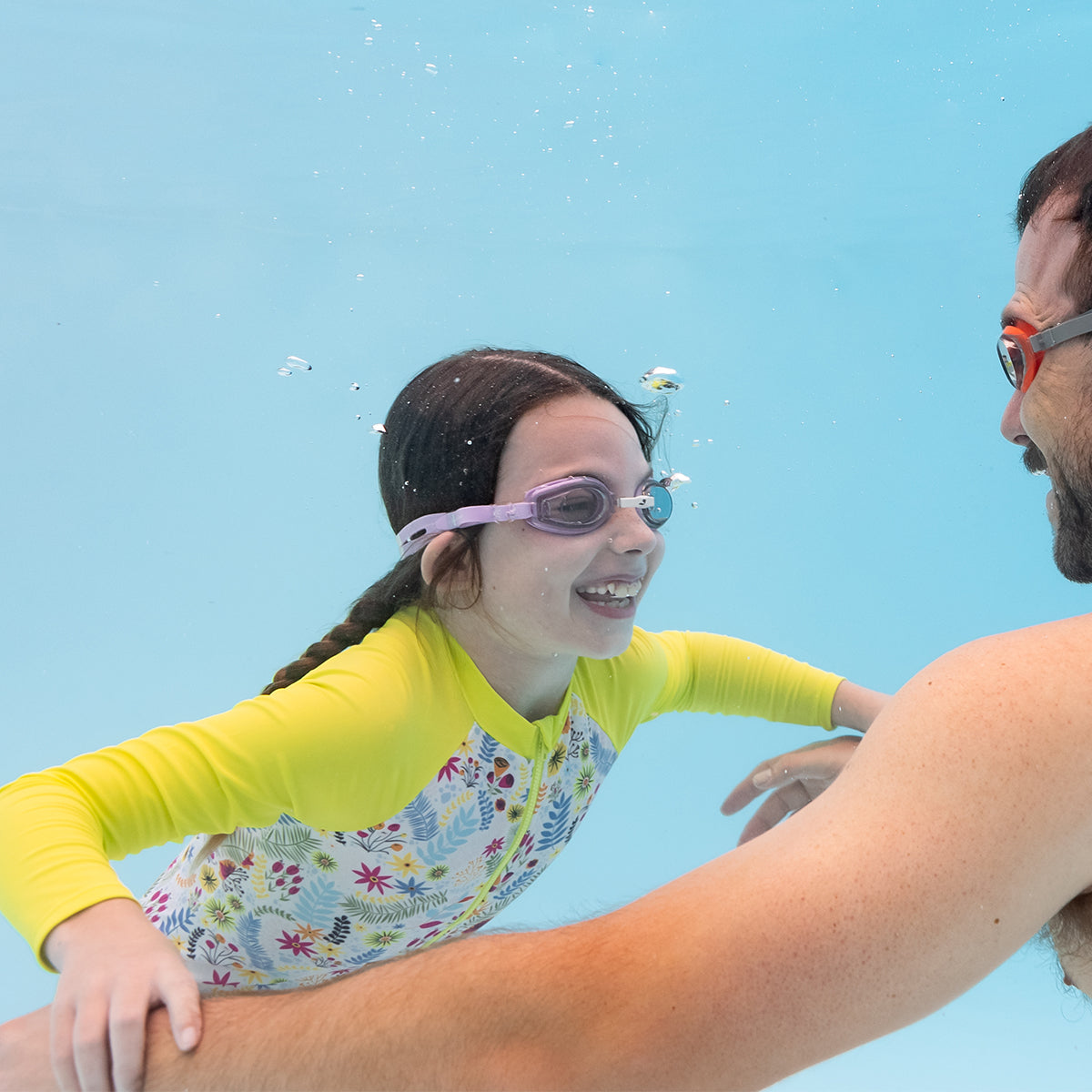 Junior Goggles Piranha Lavender 6-14 Years