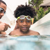 Junior Goggles Piranha Lime 6-14 Years