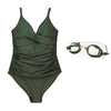 Ladies Swimming Costume & Goggles Bundle