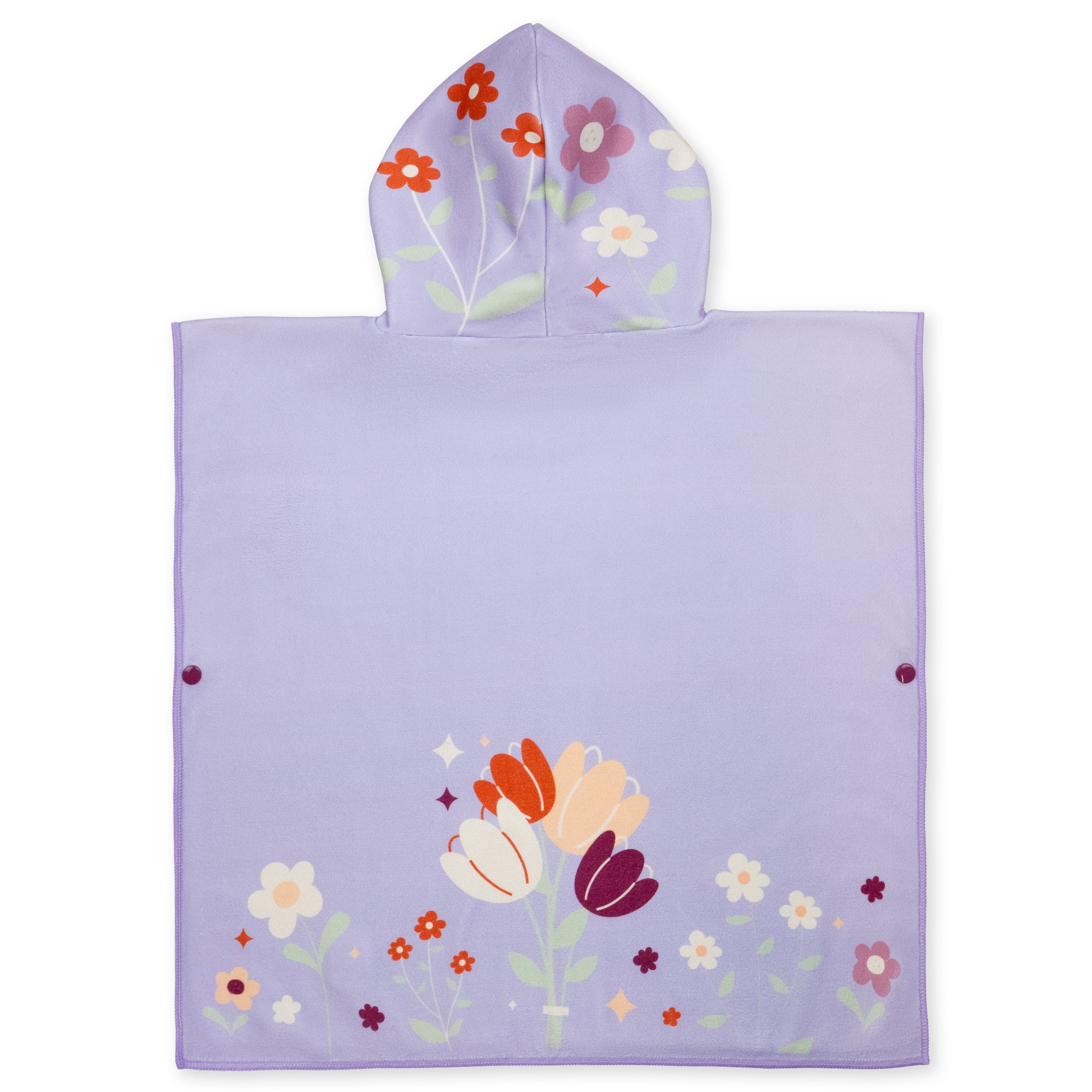 Poncho Towel Lilac Spring
