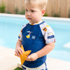 Short Sleeve Rash Vest Tug Boats