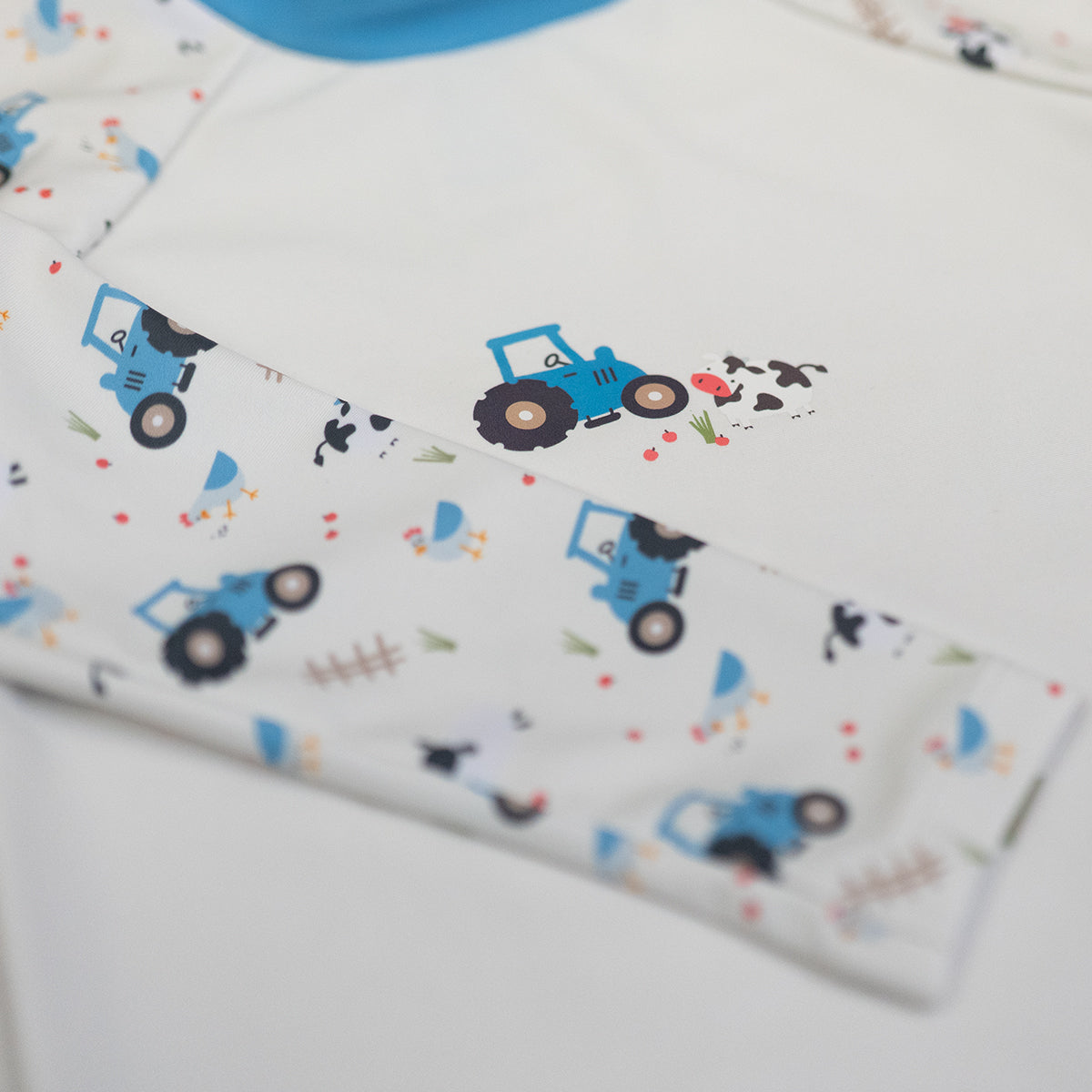 Long Sleeve Rash Vest Tractor Tales