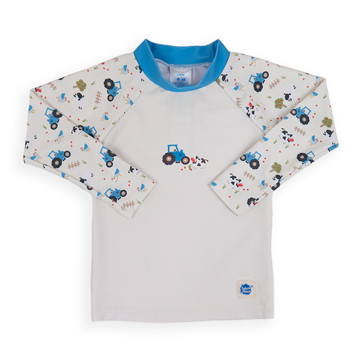 Long Sleeve Rash Vest Tractor Tales