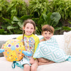 Pufferfish Beach Ball- Orange