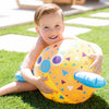 Pufferfish Beach Ball- Orange