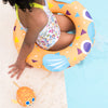 Pufferfish Swim Ring - Orange