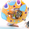 Pufferfish Swim Ring - Orange