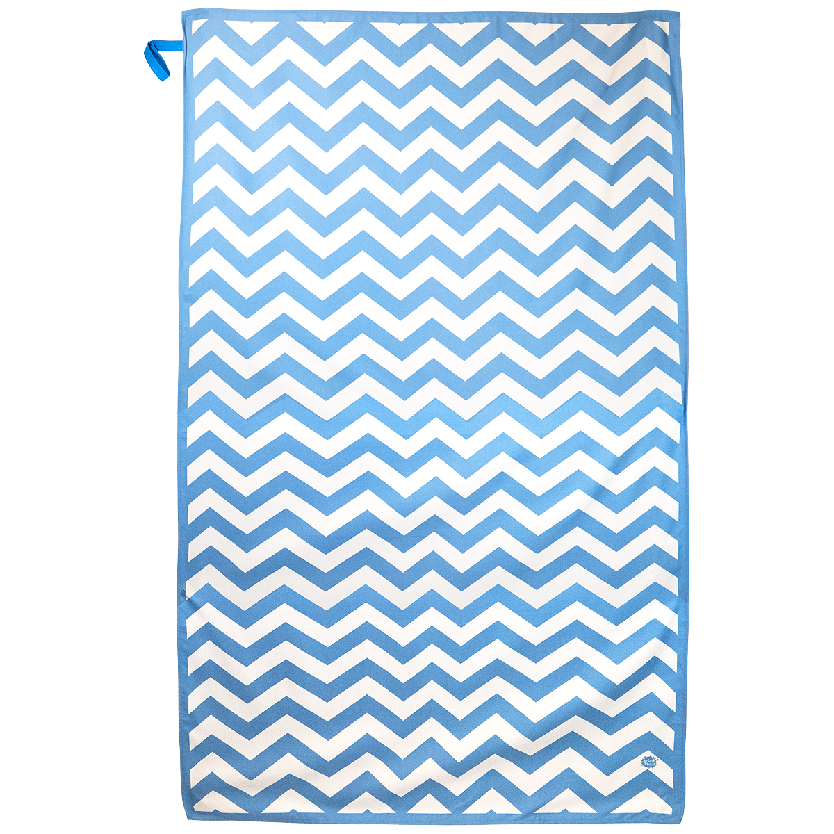 Splash About Zigzag Quick Dry Towel, Cashmere Blue