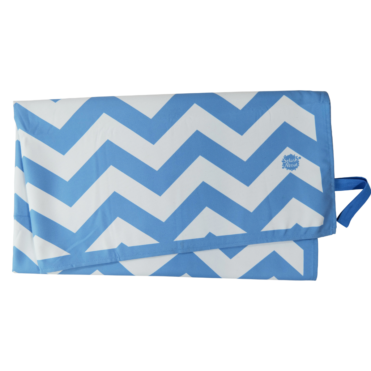 Splash About Zigzag Quick Dry Towel, Cashmere Blue