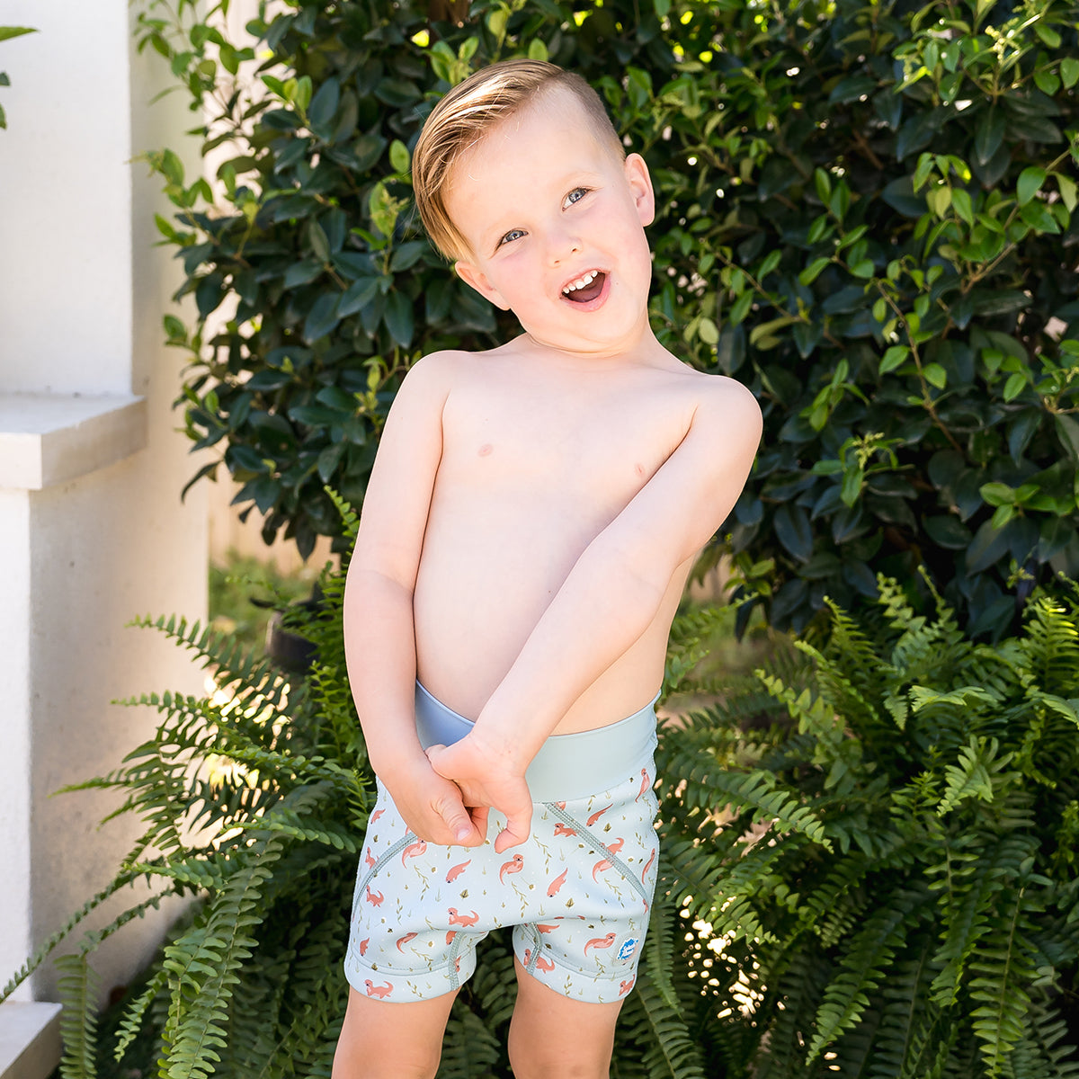 Toddler Splash Jammers™, Silver Lining Nappy Wrap & Liners Bundle