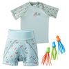 Toddler Splash Jammers™, Rash Vest & Dive Toy Bundle