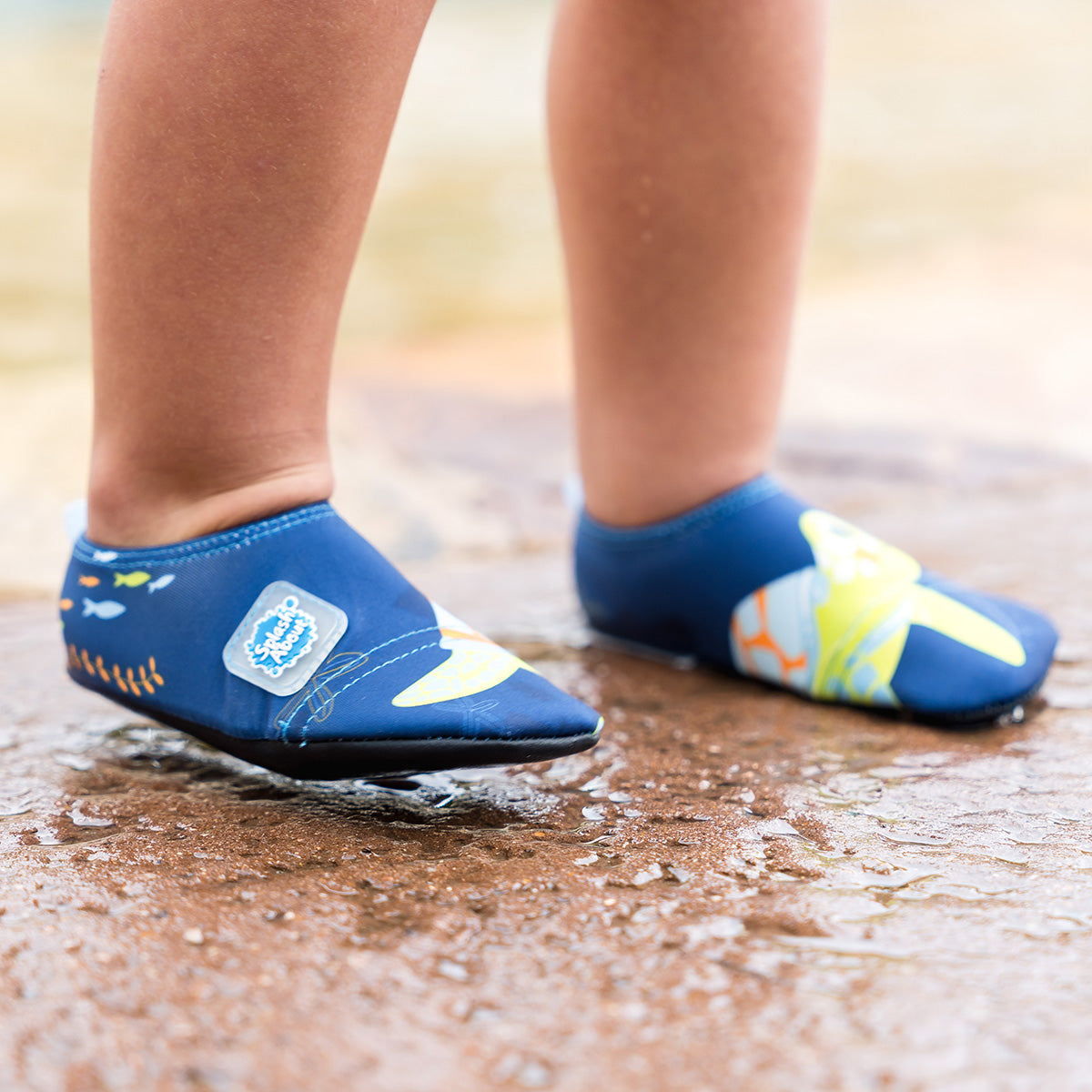 Kids Beach Shoes Turtle Tide
