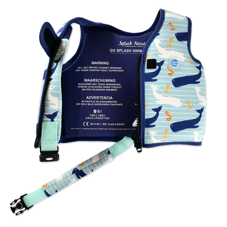 Go Splash Swim Vest wiith Belt, Moby Anchor | Holiday Learn to Swim ...