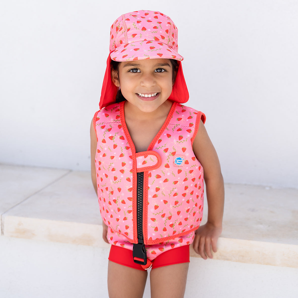 Go Splash Swim Vest Strawberry Field