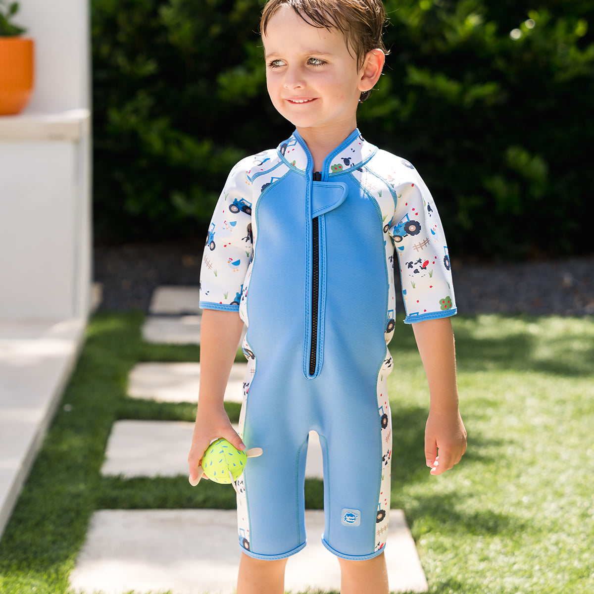 Shorty Wetsuit Tractor Tales