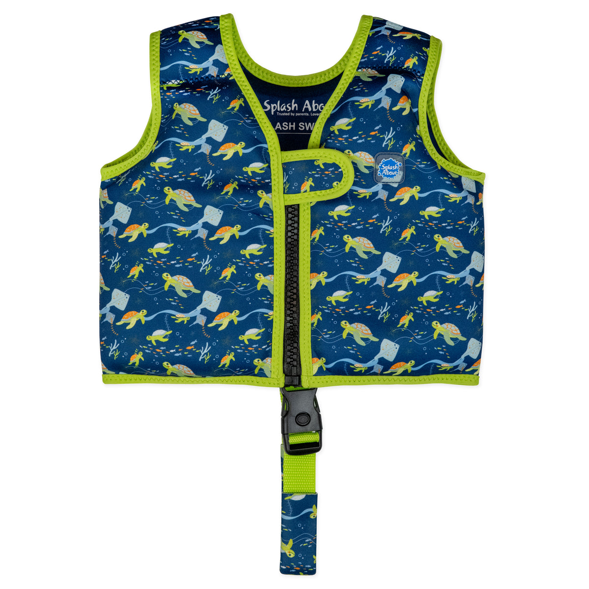 Go Splash Swim Vest with Belt, Turtle Tide | Splash About UK | Splash ...
