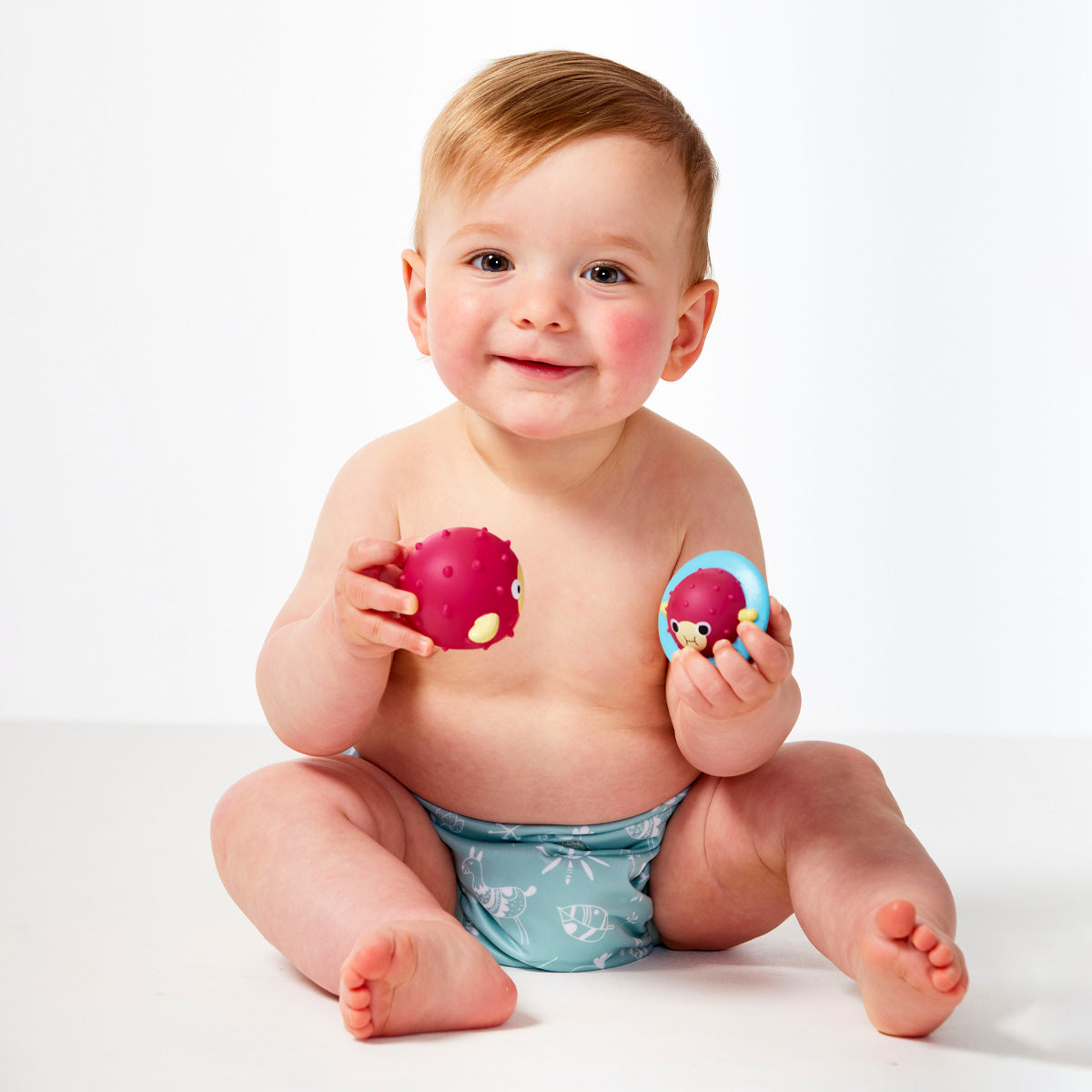 Size Adjustable Under Nappy Sunny Bear