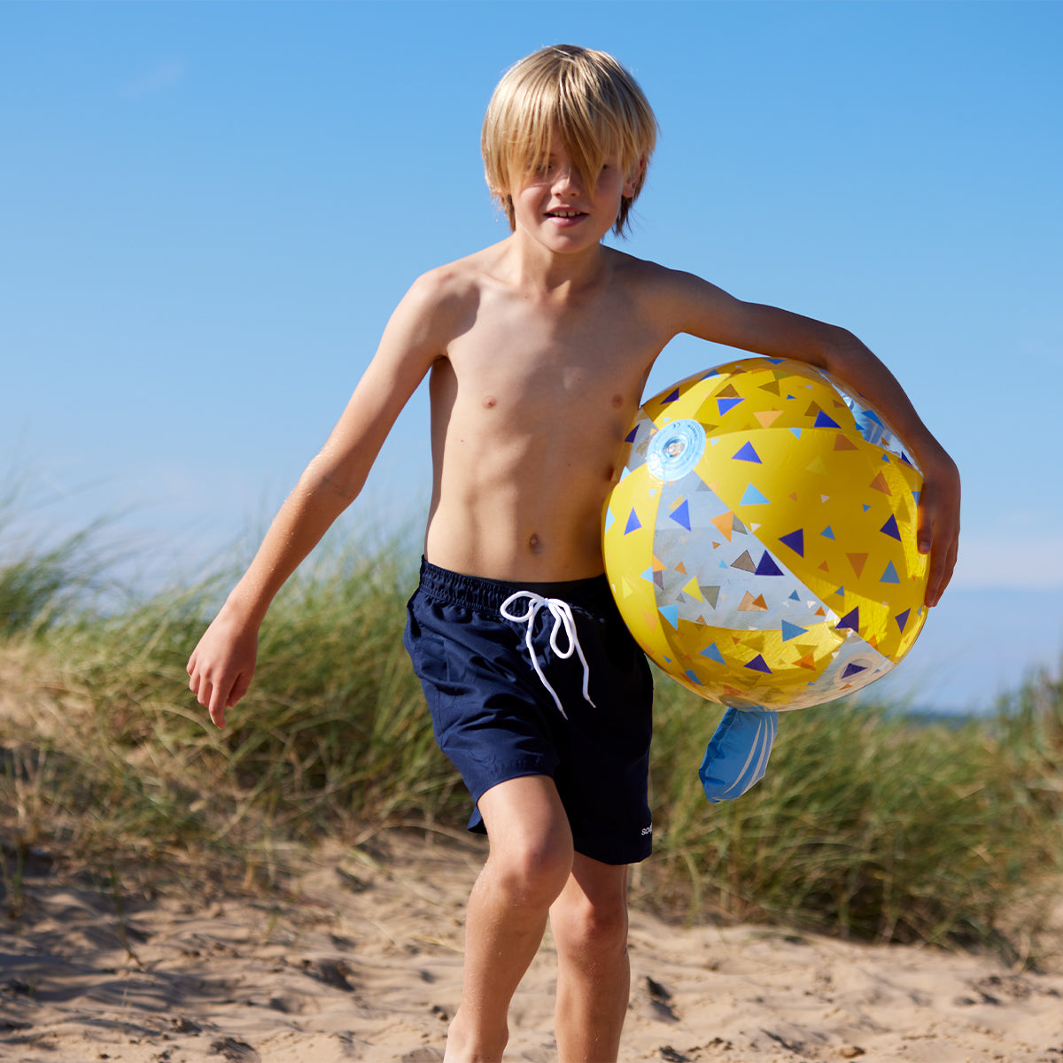 Boys Swim Shorts Plain Navy