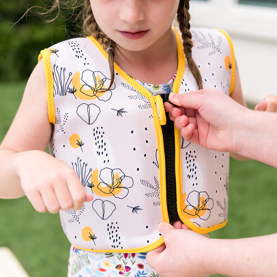Go Splash Float Jacket Flower Meadow